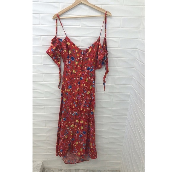 Louise Paris floral button front dress - Picture 5 of 6